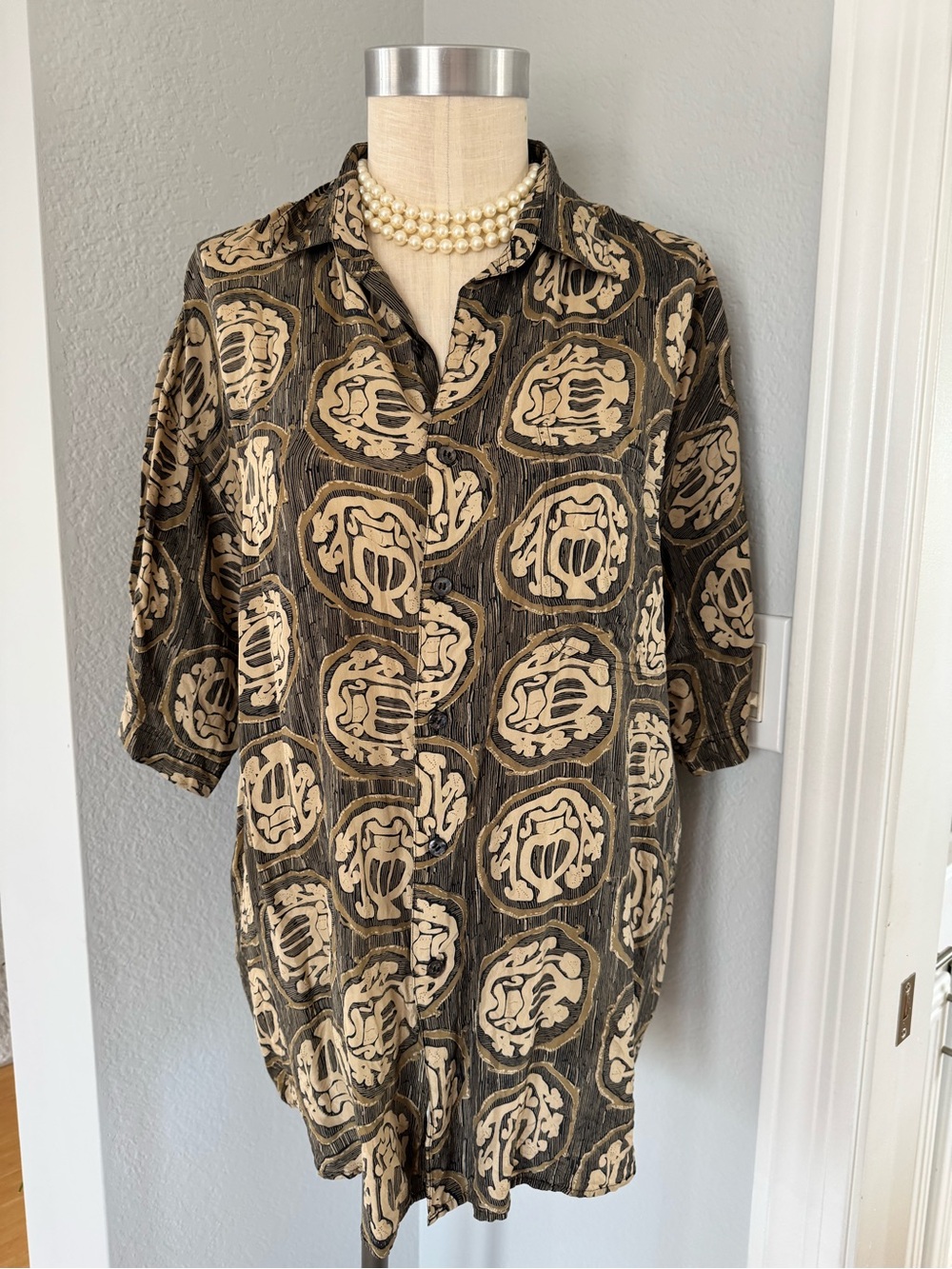 100% Silk Summa Silk Buttondown